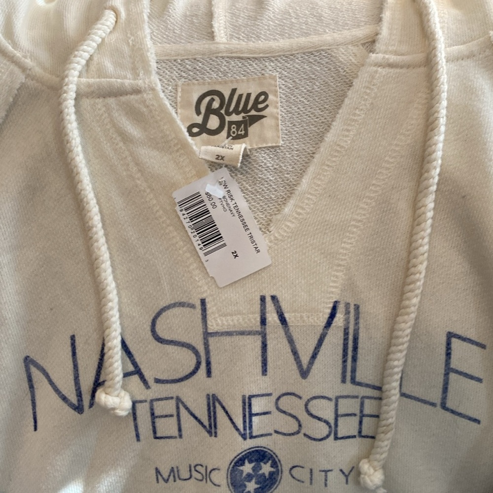 Nashville TN Music City Ombré Hoodie. Size 2X *NWT - Picture 4 of 5